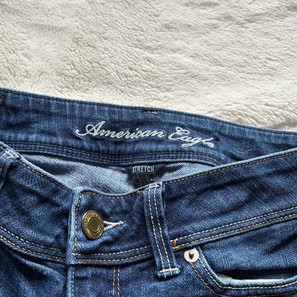 American Eagle Slim Bootcut Jeans Women’s Size 4 Medium Wash Denim - Picture 5 of 11